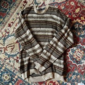 arrow grandpa sweater vintage